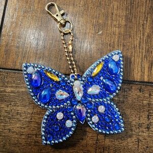 Blue Butterfly Key Holder